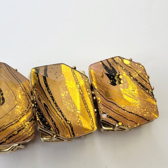 Beige Fashion Stretchable Bracelet - Picture 4 of 6